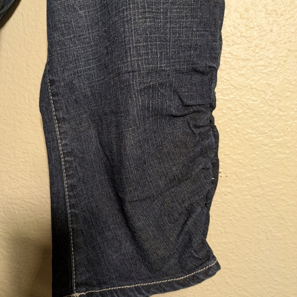 Bongo Stylish Blue  Denim Bermudas Size 9 - Picture 4 of 12